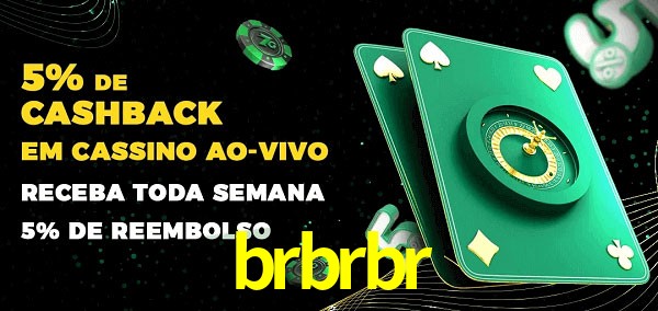 Promoções do cassino ao Vivo brbrbr